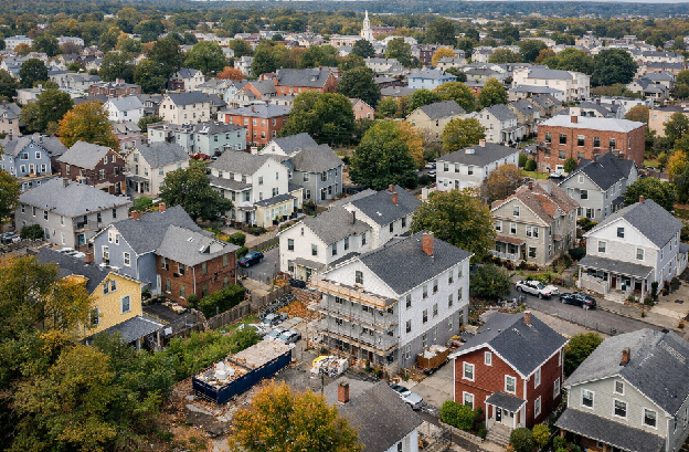 Northeast residential buildings