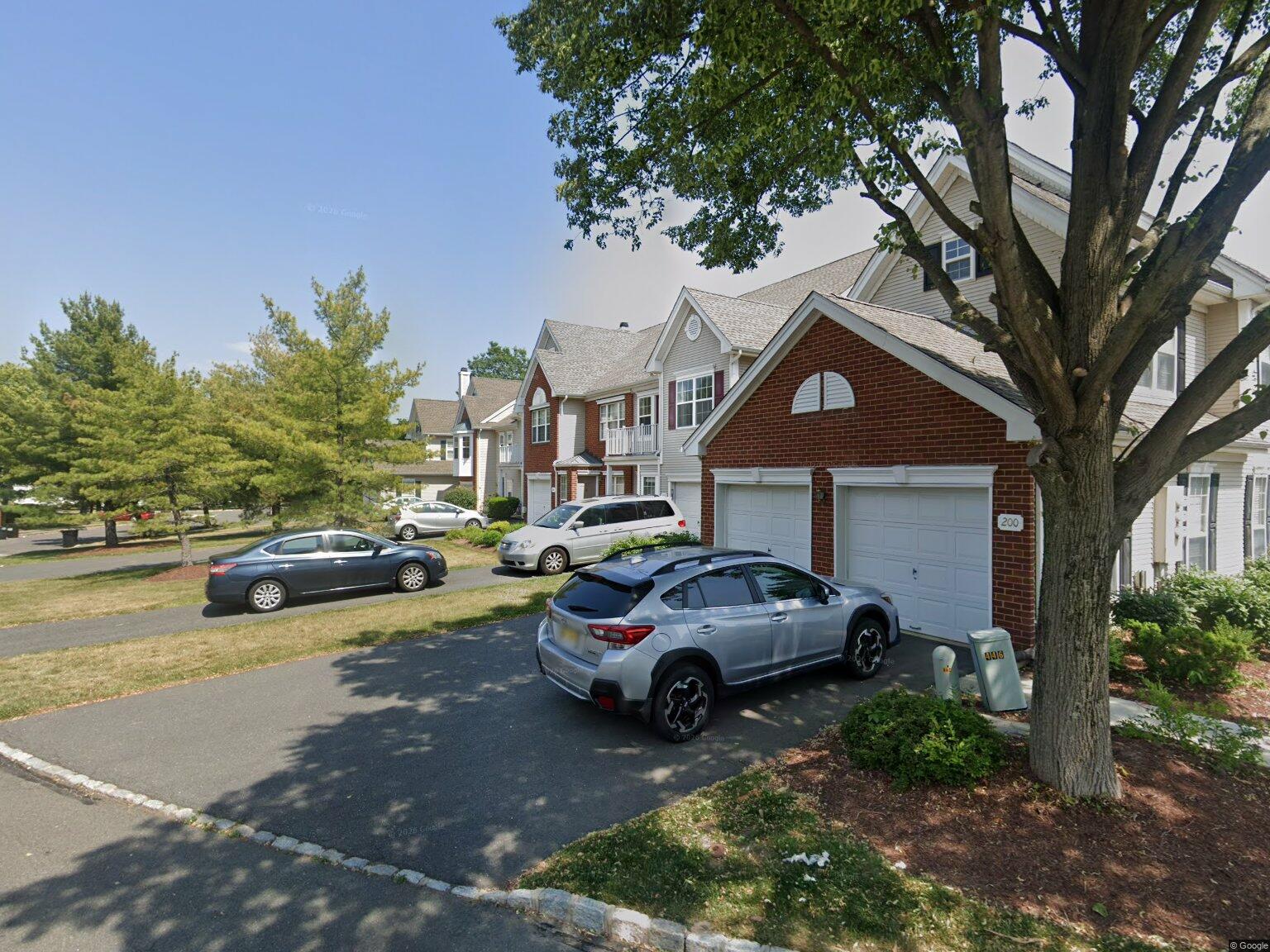 Street view of single-family home in Pennington, NJ
